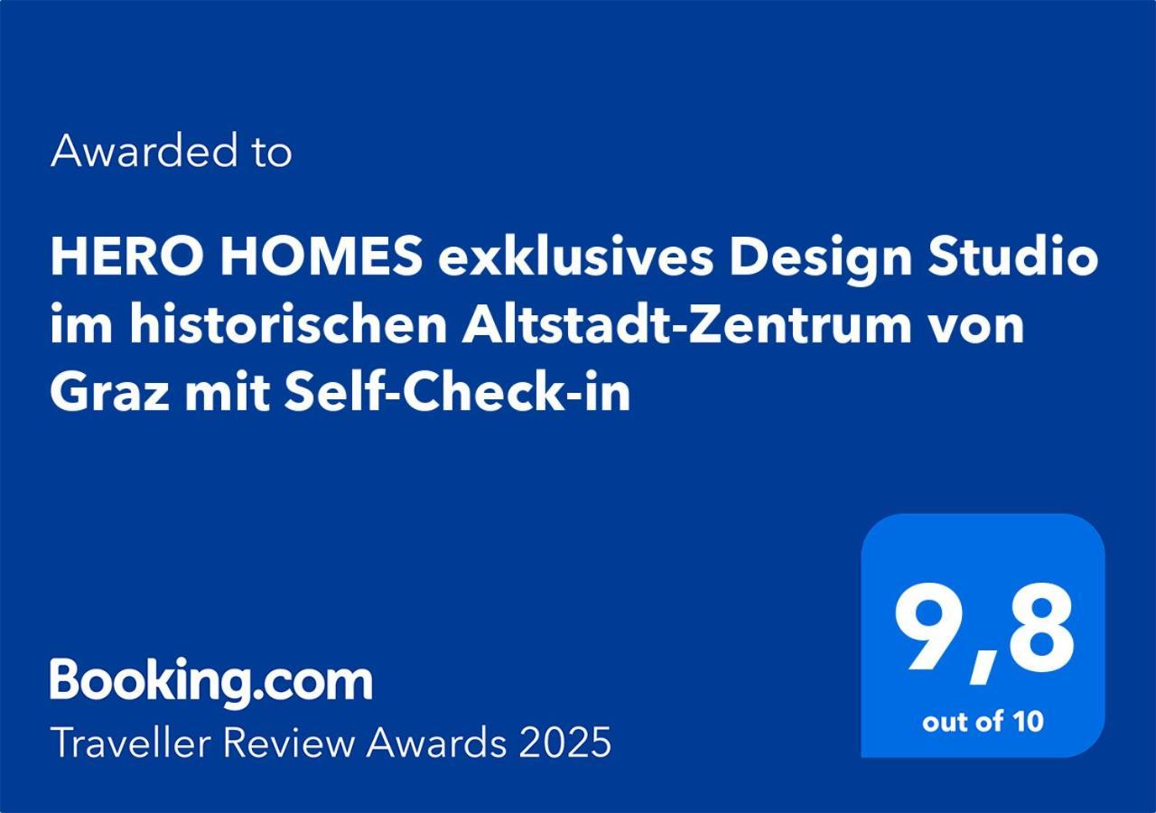 Boho Design Studio By Hero Homes - Top Lage Im Historischen Zentrum - Self-Check-In & Aircon 格拉茨 外观 照片