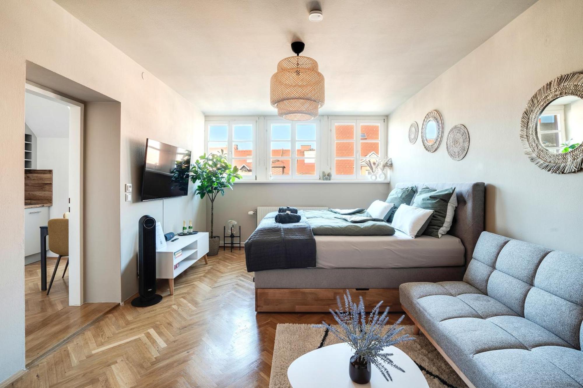 Boho Design Studio By Hero Homes - Top Lage Im Historischen Zentrum - Self-Check-In & Aircon 格拉茨 外观 照片